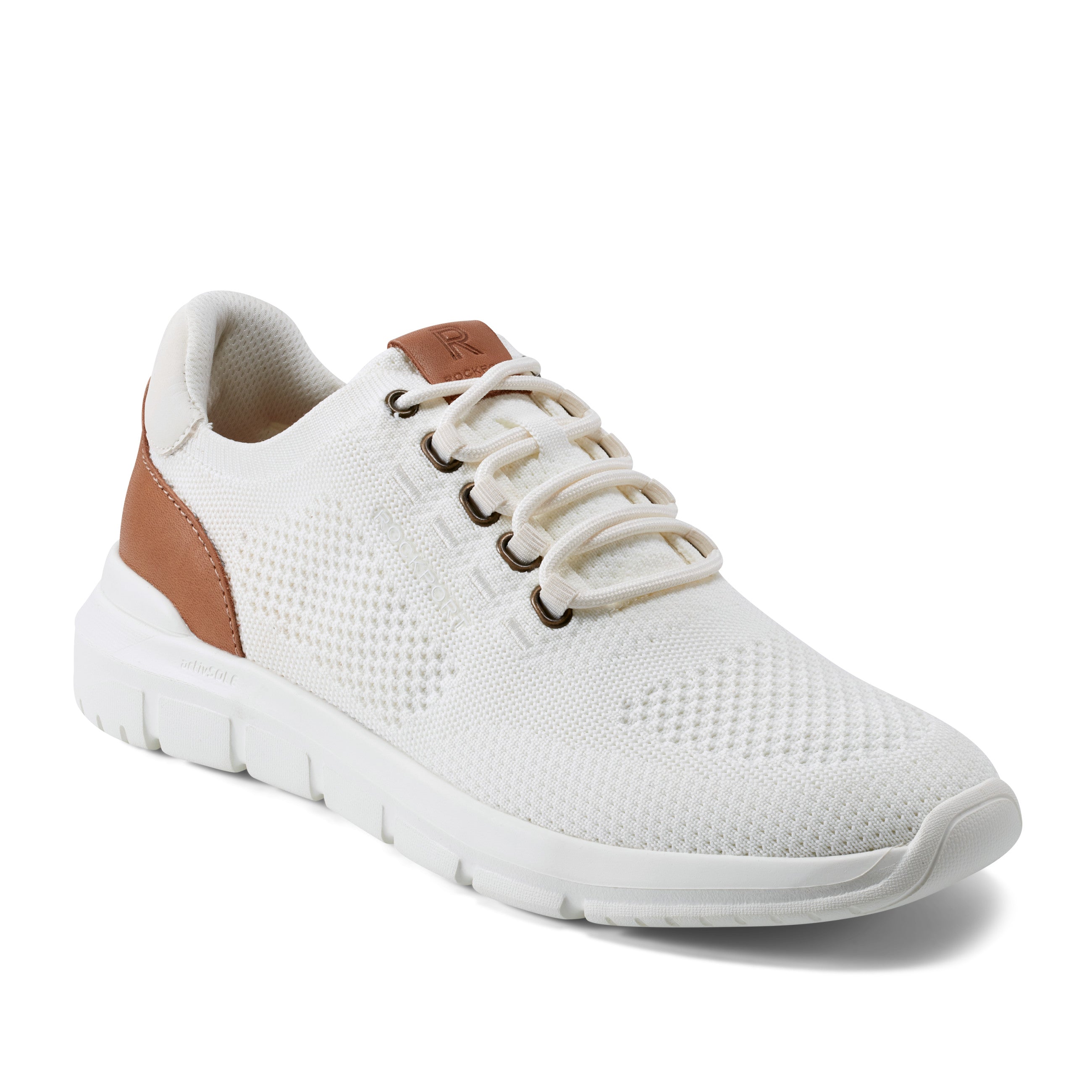 Men's Jaimson Lace-up Casual Sneakers White Rockport