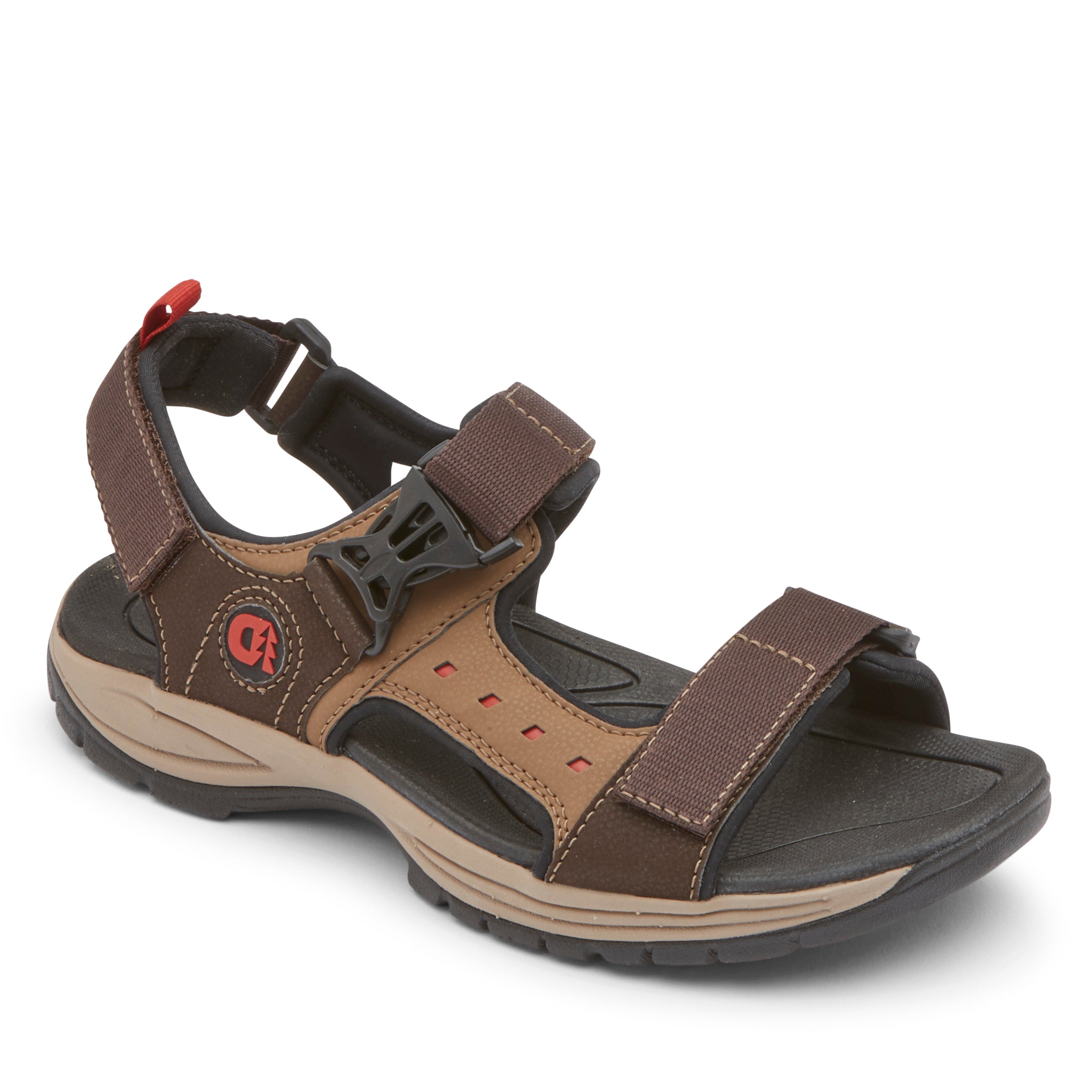 Men's Nolan Water-Friendly Sandal Brown Rockport