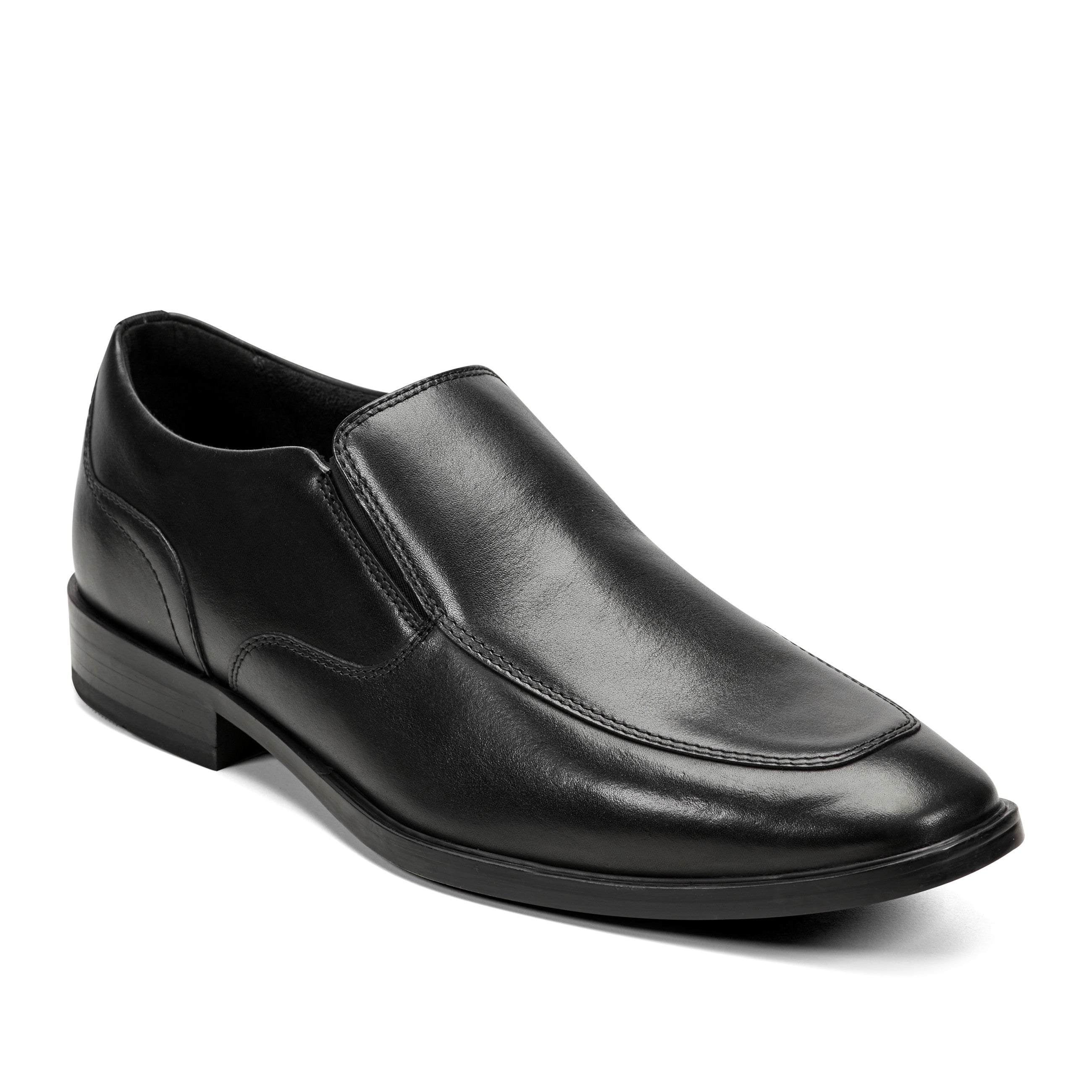 Men's Darrek Dress Apron Toe Slip On Shoes Black Rockport