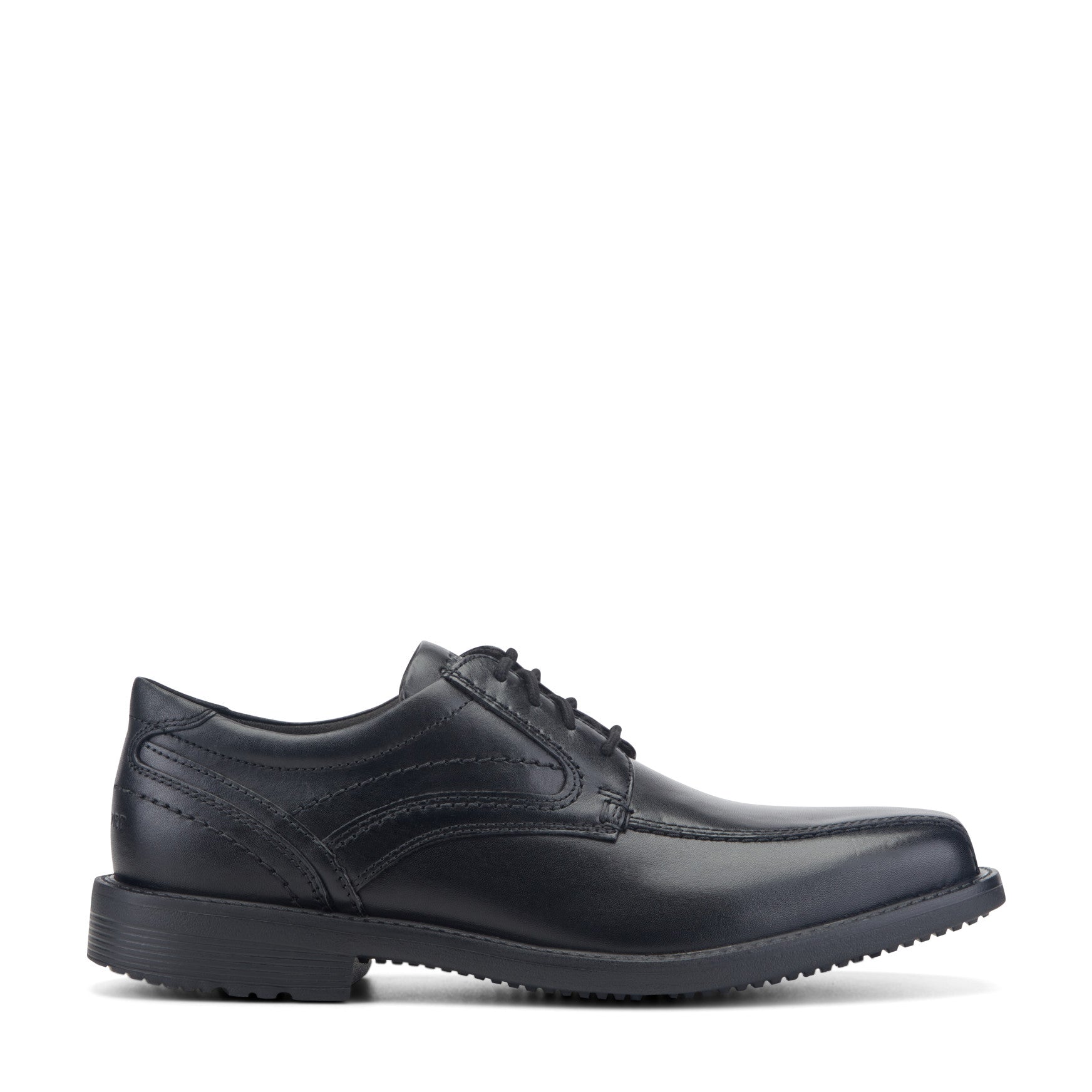 Men's Style Leader 2 Bike Toe Oxford - Black Leather | Rockport