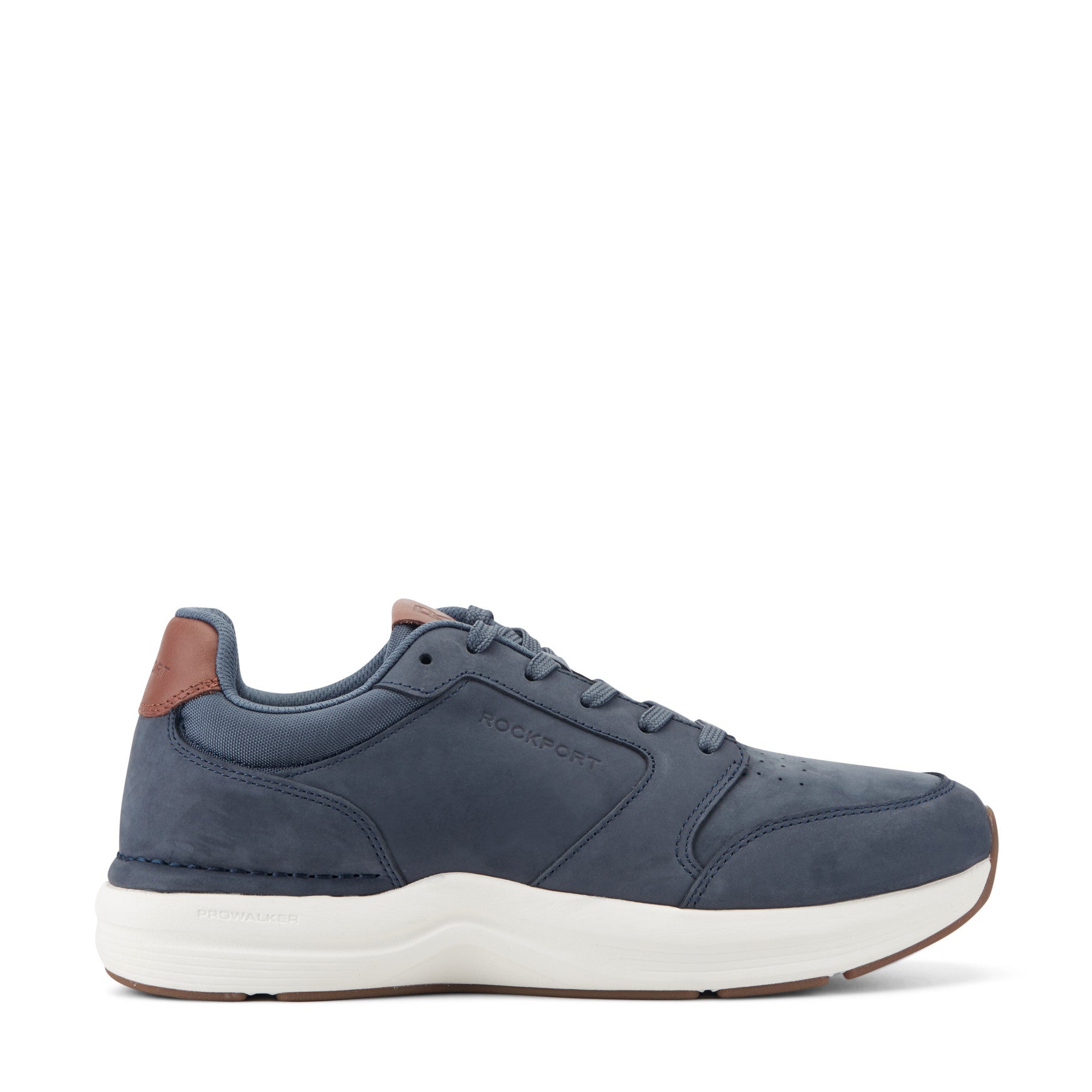 建物 RoadWalker Men's ProWalker Tour Lace-up Casual Sneakers - Dark Blue | Rockport