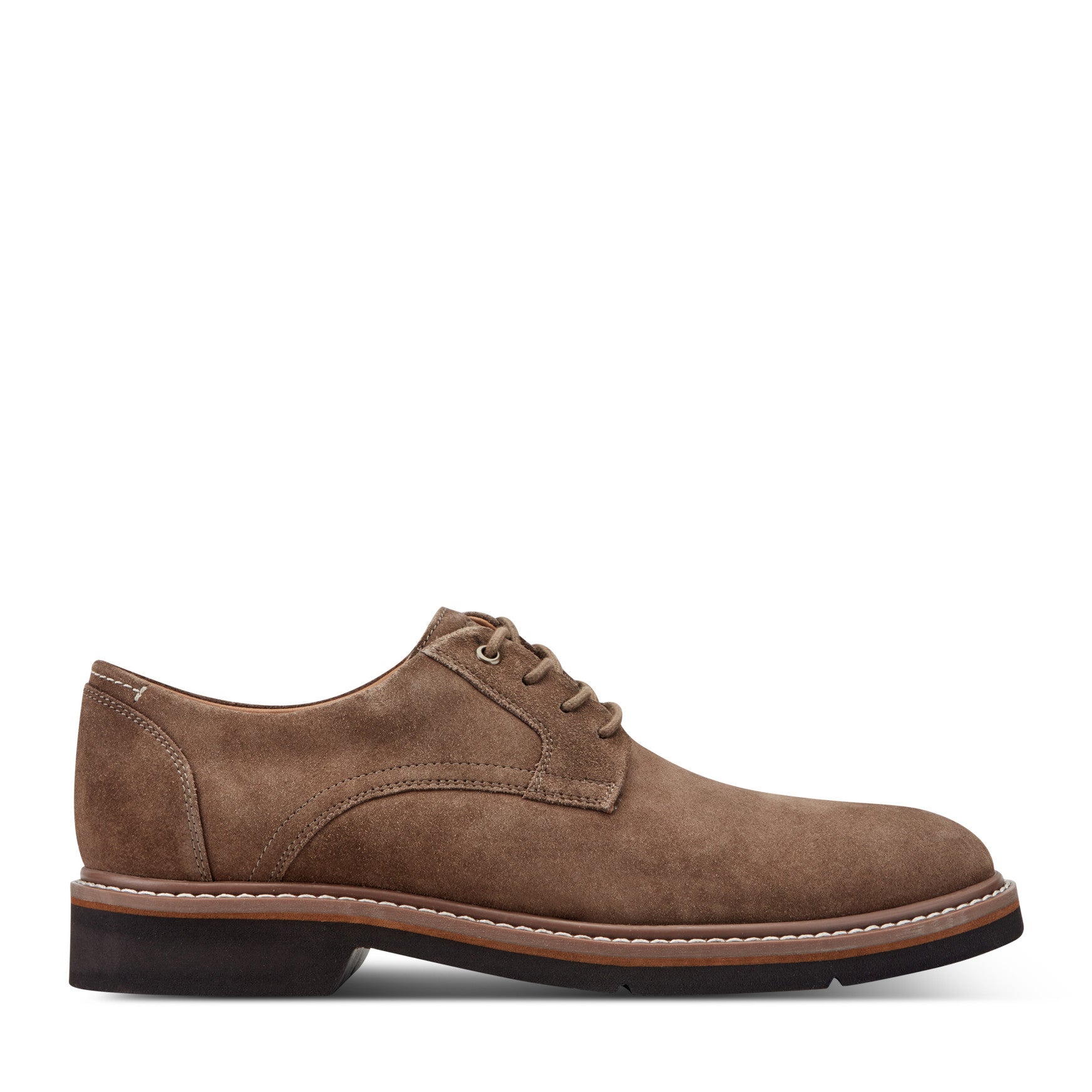 Men's Foley Lace-up Casual Oxfords - Brown Suede | Rockport Men's Foley Lace-up Casual Oxfords - Brown Suede | Rockport