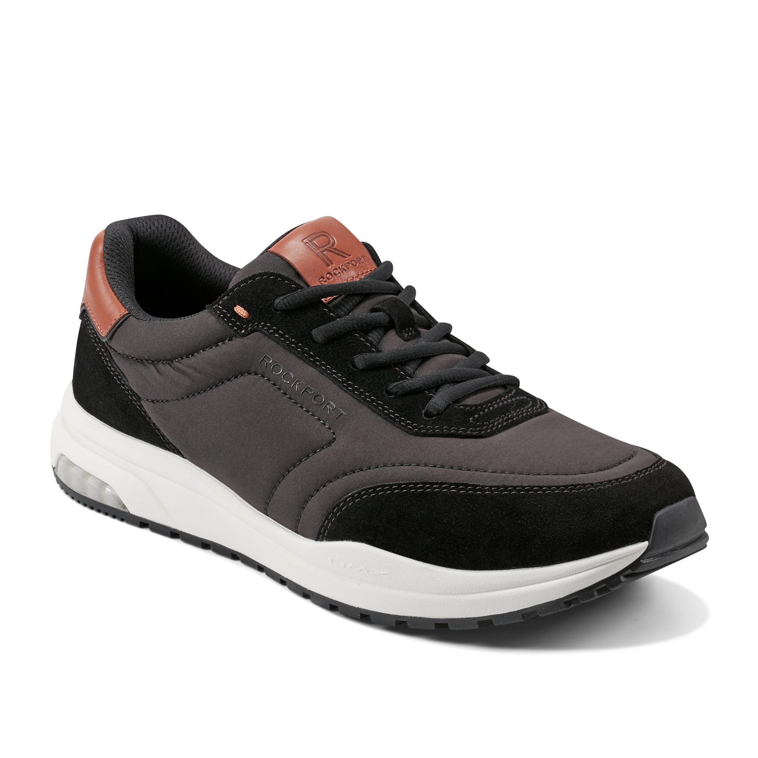 Men's Rockport X Reebok DMX™ Brock Casual Lace-up Sneakers Black