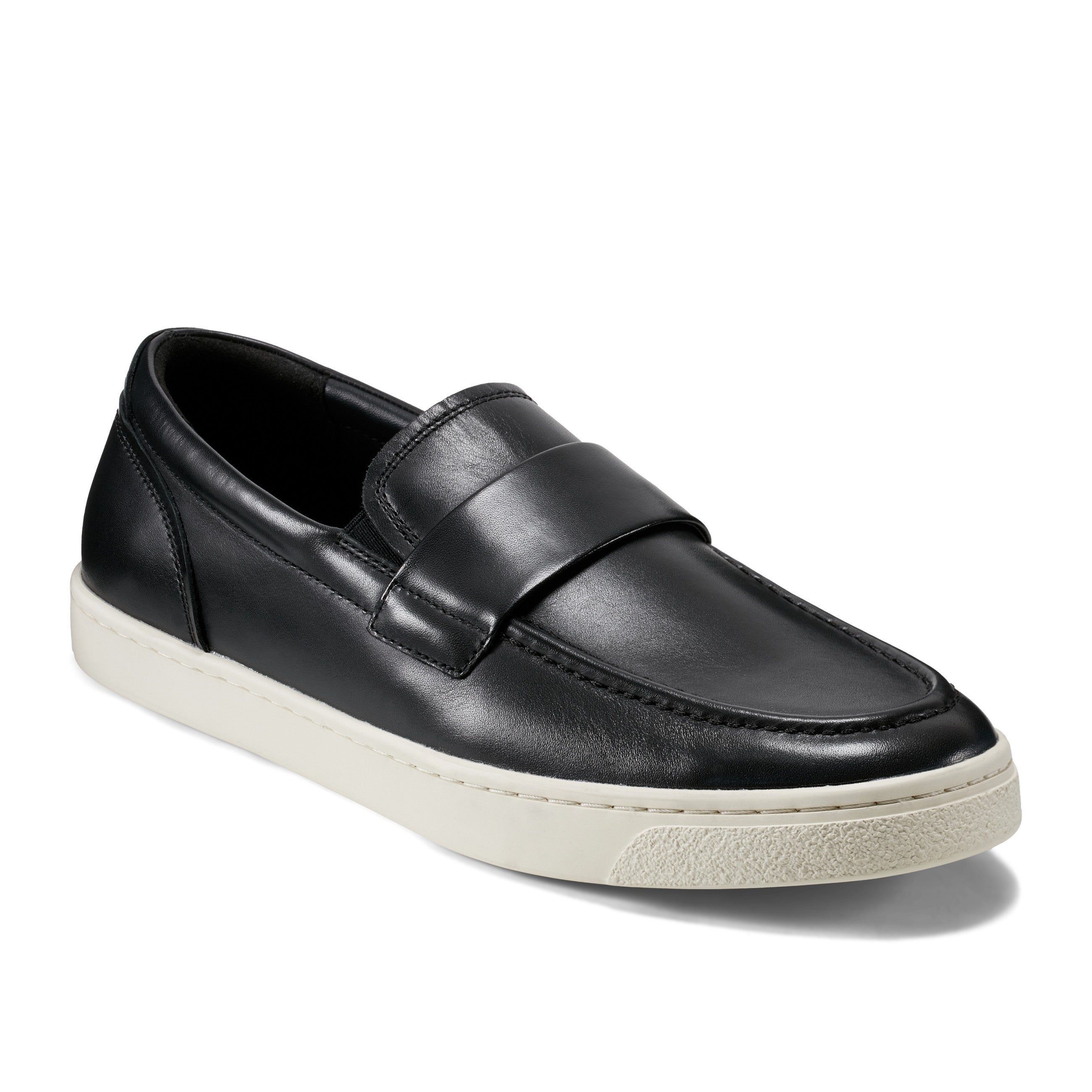 Men's Reller Casual Slip-on Flat Loafers Black Rockport