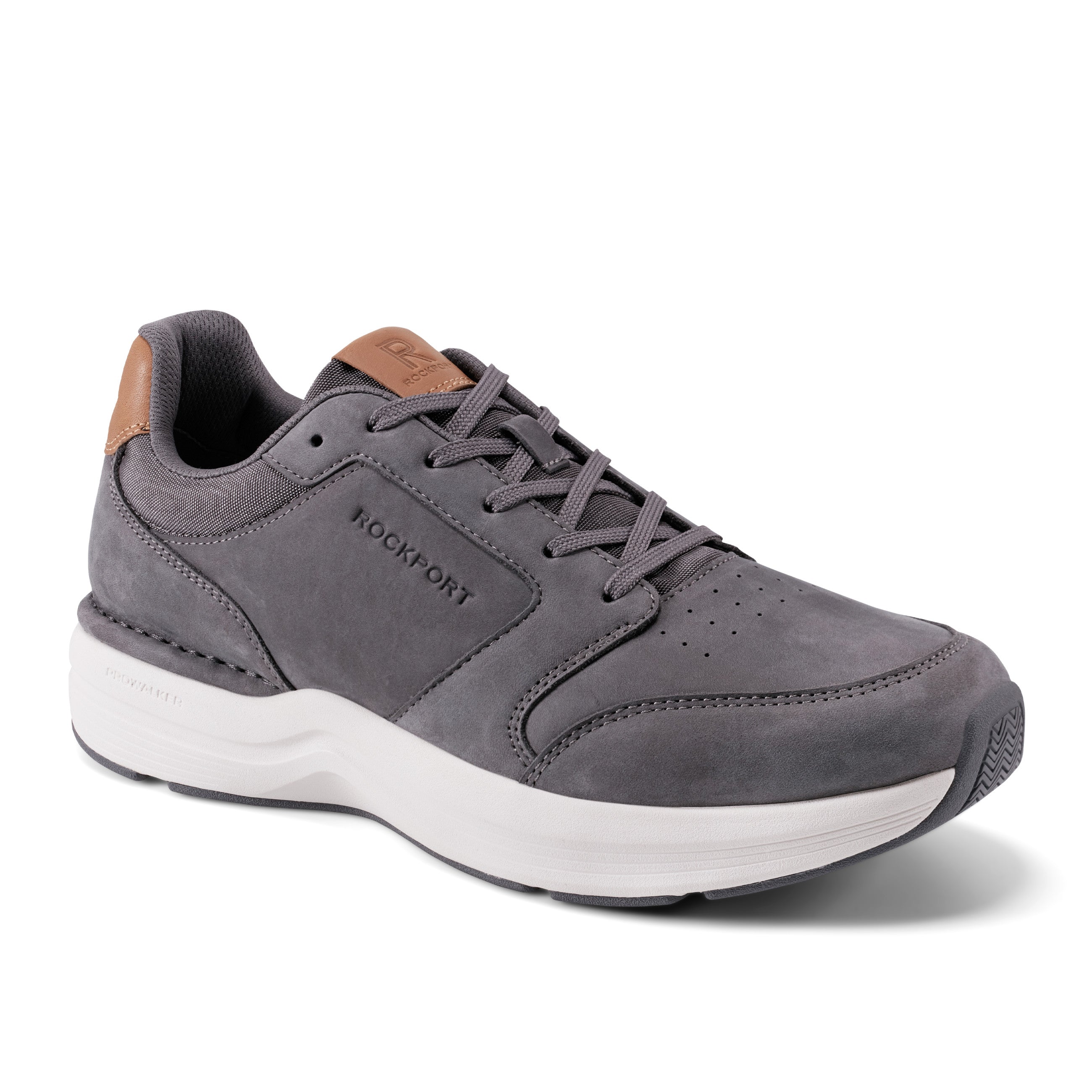 Men's ProWalker Tour Lace-up Casual Sneakers Grey Rockport
