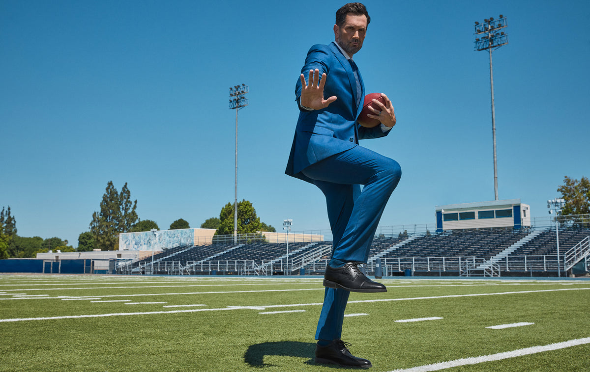 Editorial banner featuring Matt Leinart Collection