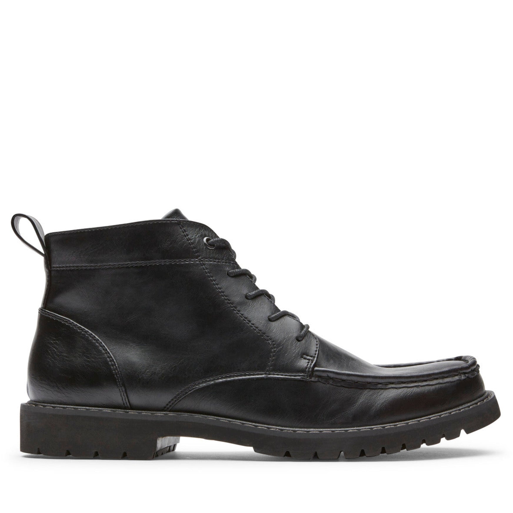 Clarks Curington High Boots Mens Size 9 Black Leather Lace Up Chukka Ankle Men main image 2