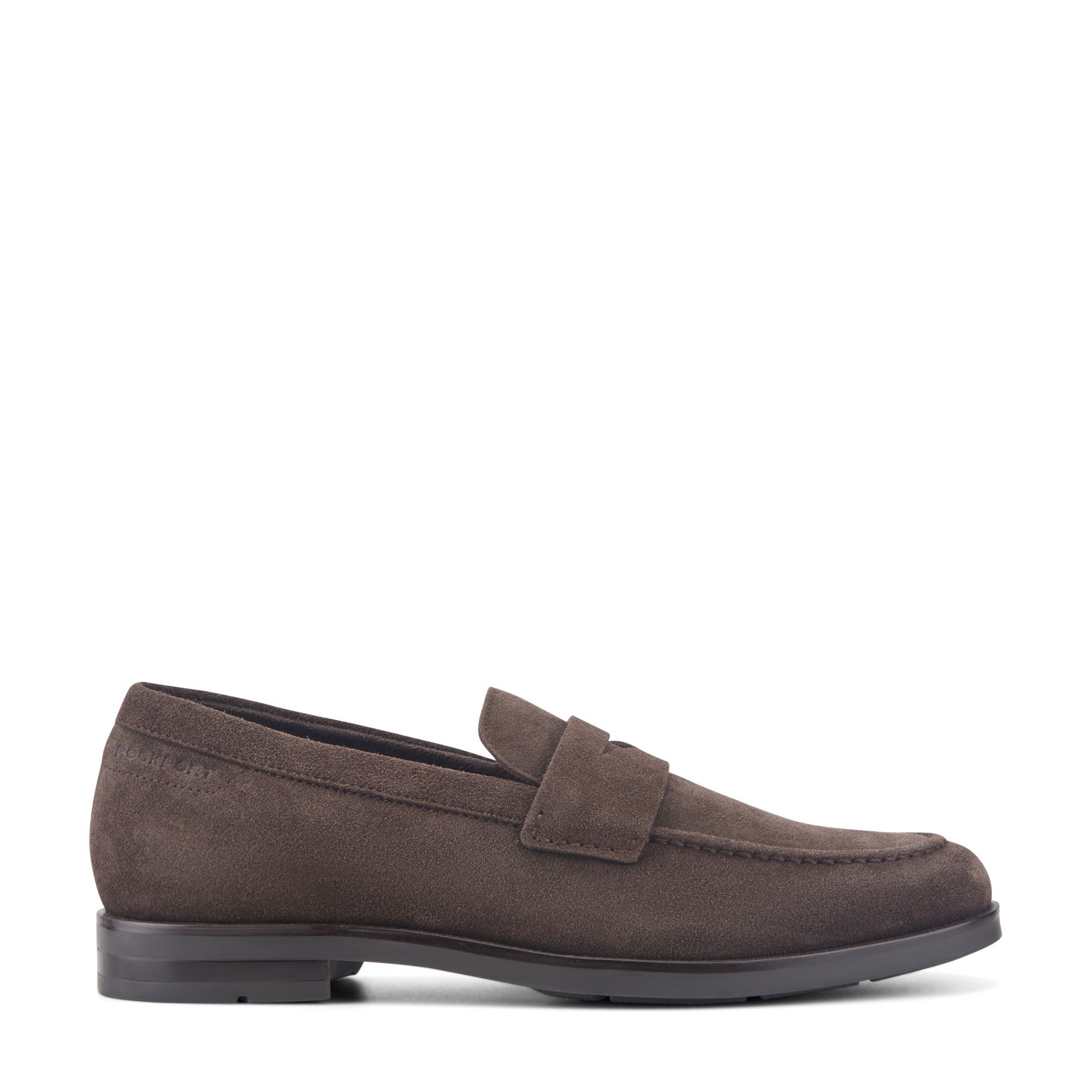 Men's Sutton Penny Loafers - Dark Brown Suede
