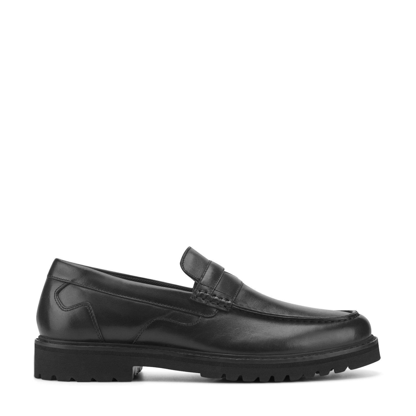 Men's Maverick Penny Loafers - Black Leather | Rockport Men's Maverick Penny Loafers - Black Leather | Rockport