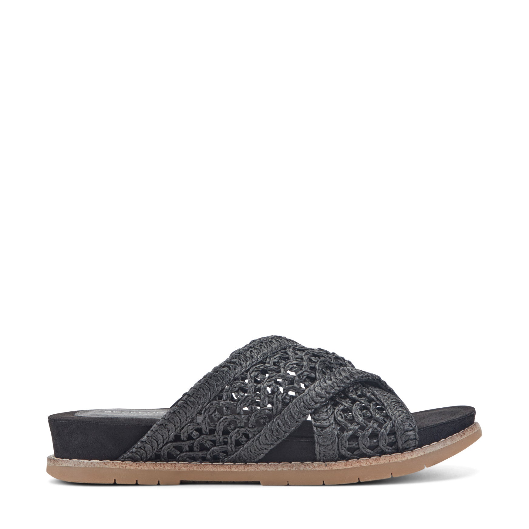 Women's Zora Open Toe Slip-on Flat Casual Sandals - Black | Rockport