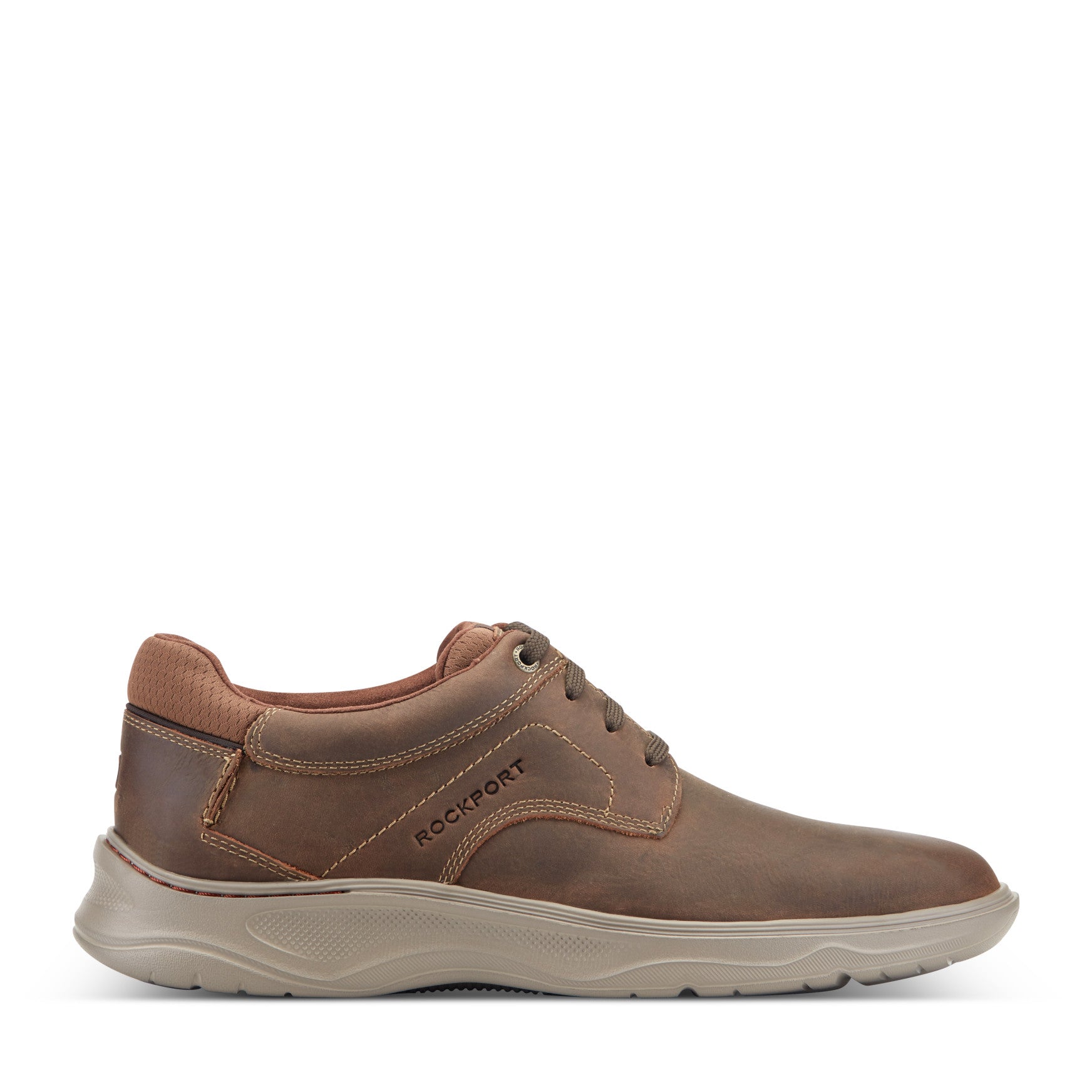 コロンバス Men's Colden Lace-up Shoes - Medium Natural Leather | Rockport