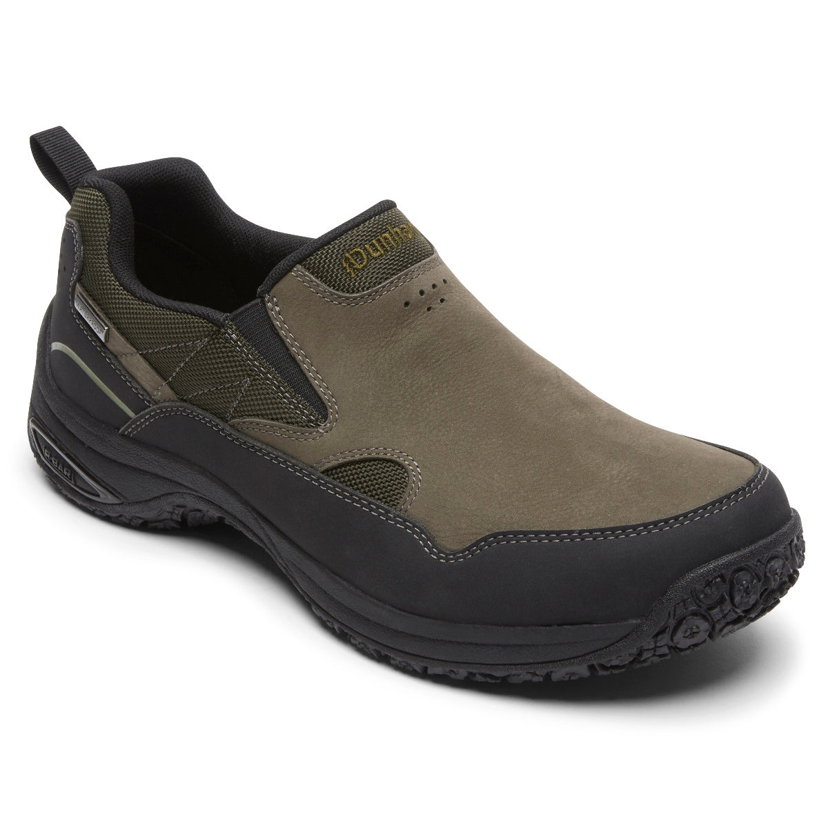 Men's Cloud Plus Waterproof Slip-On Shoe OLIVE Rockport