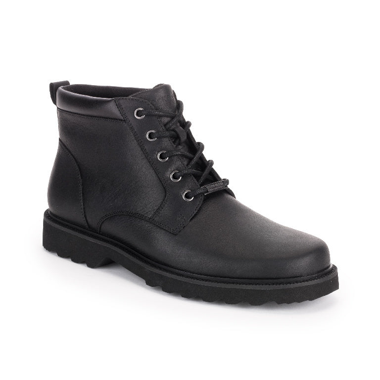 Men's Northfield Waterproof Plain Toe Boot BLACK Rockport