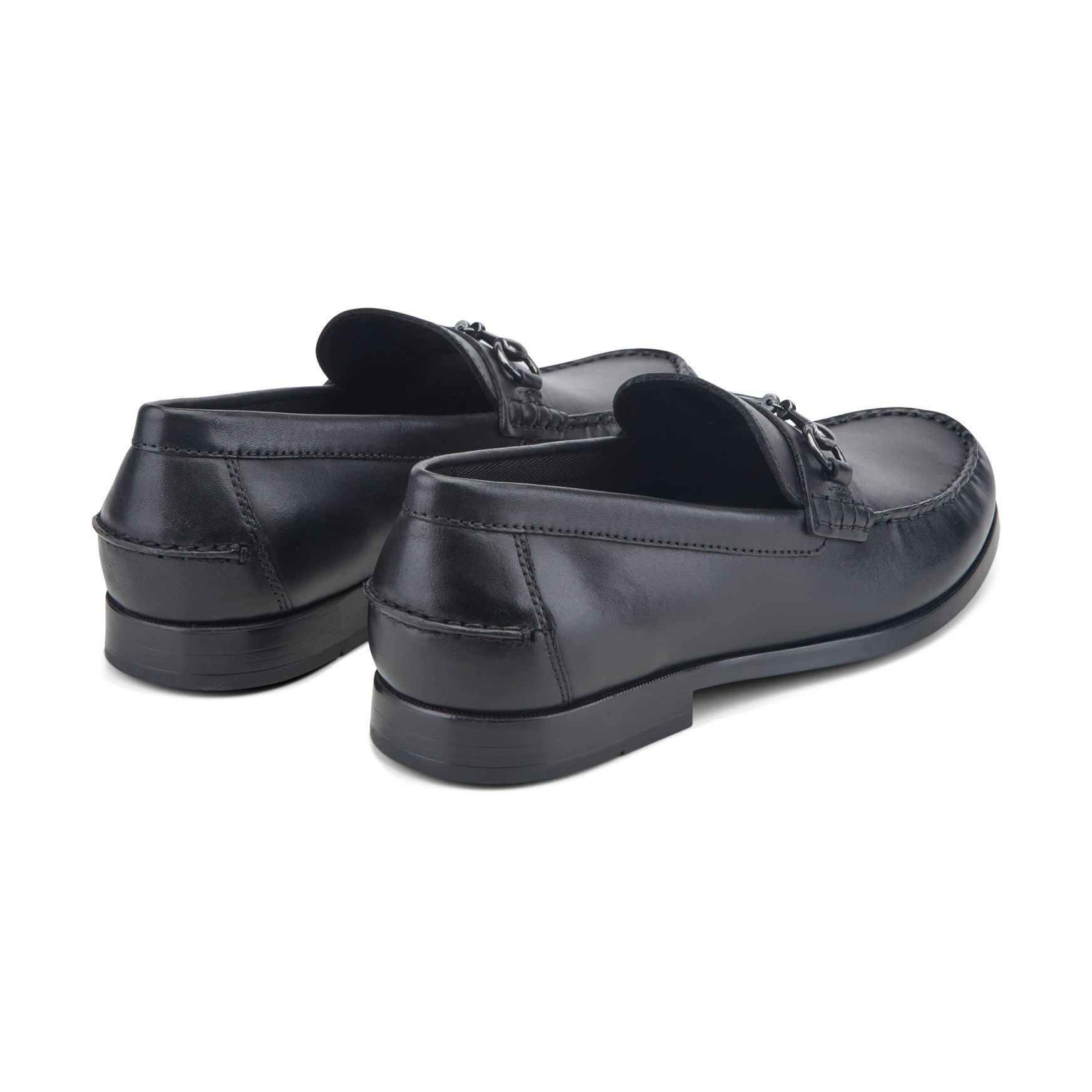 Men's Whit Classic Bit Loafers - Black Polished Leather | Rockport Men's Whit Classic Bit Loafers - Black Polished Leather | Rockport