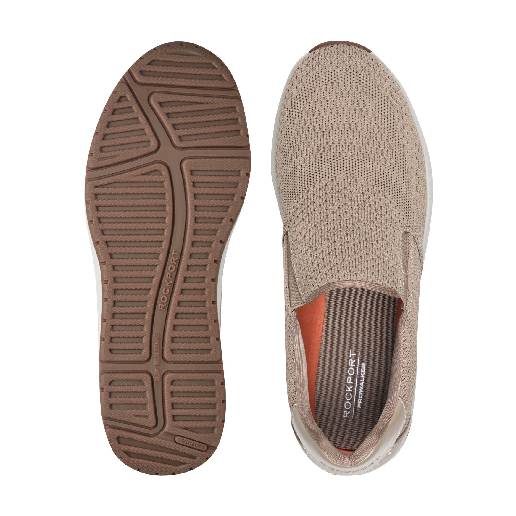 Women's ProWalker Titan Casual Slip on Sneakers - Taupe | Rockport