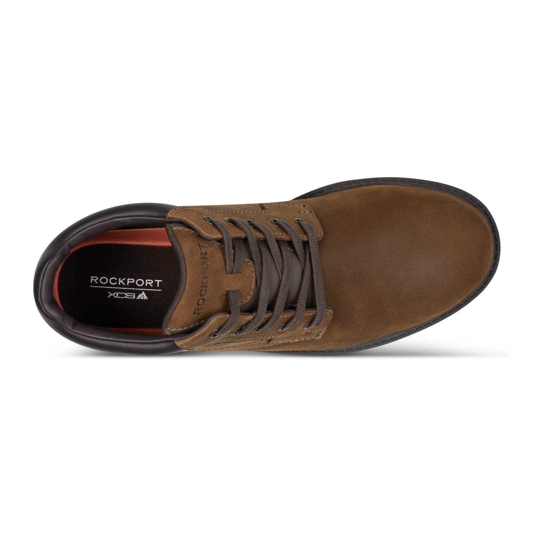 バーク　メンズ Men's Rugged Bucks Waterproof Boot - Tan Leather | Rockport