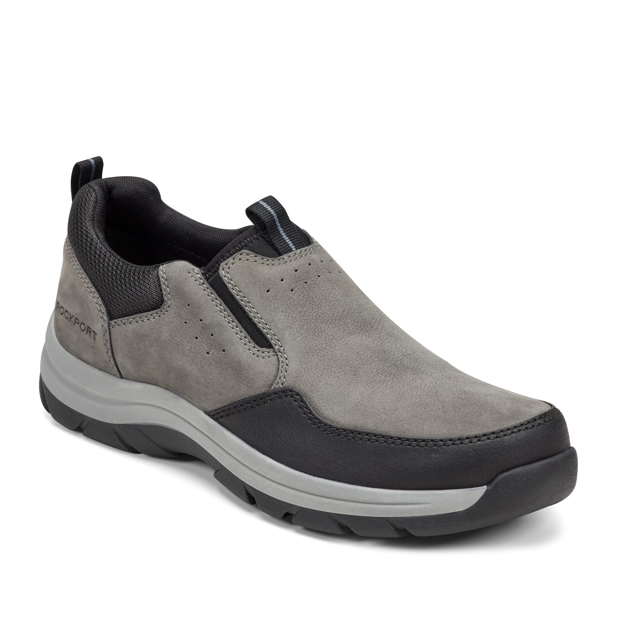 Men's Falcon Slip-on Shoes - Medium Gray | Rockport Men's Falcon Slip-on Shoes - Medium Gray | Rockport