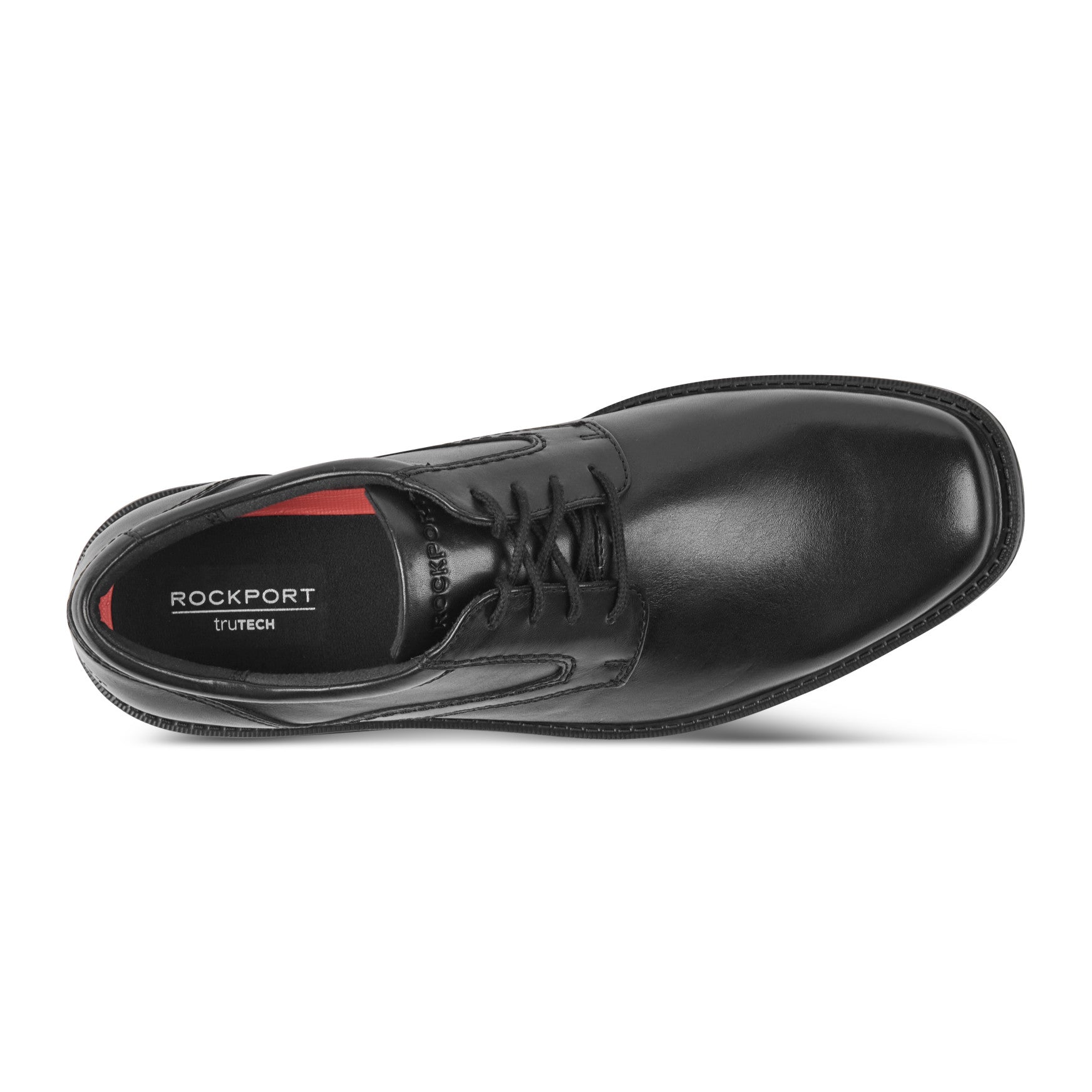 Men's Style Leader 2 Plain Toe Oxford - Black Leather