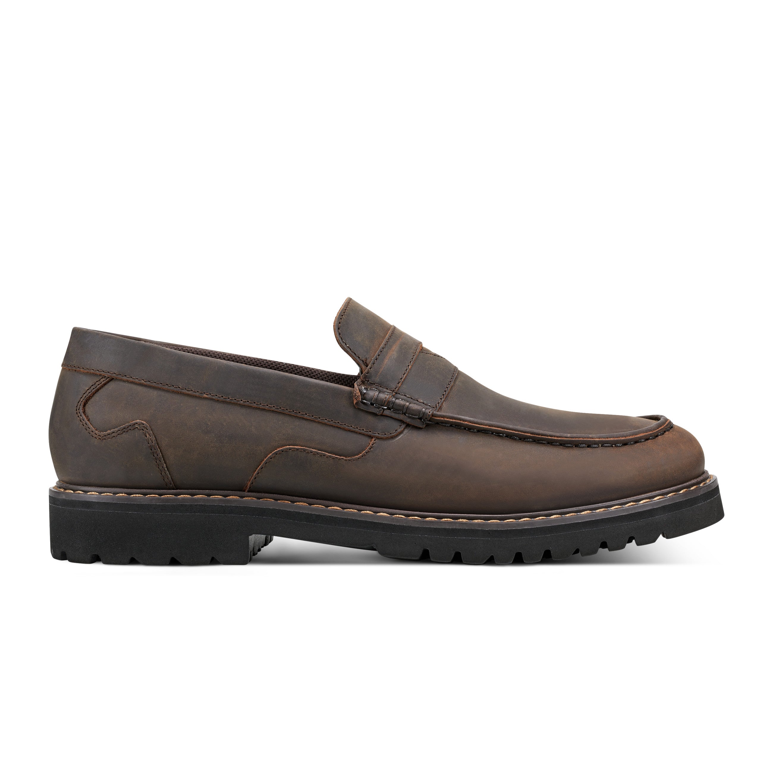 Men's Maverick Penny Loafer Brown Rockport - Main Image