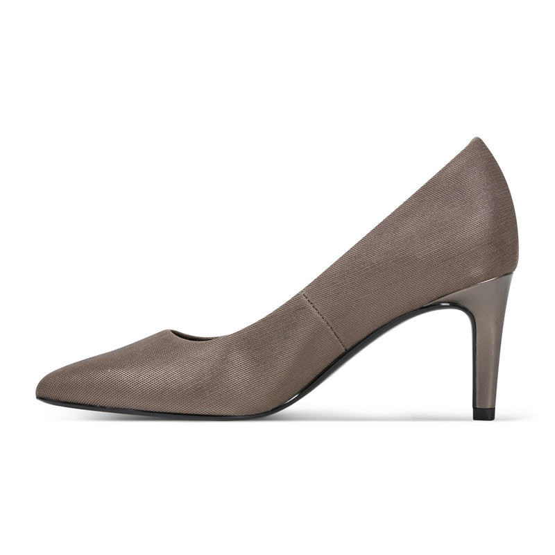 silver dress pumps for women Miluxas Women's Closed Toe High Heels Pointed Toe Wedding Pump Shoes 9.5(43) 27A1 SIZE Shop Women's Silver Pumps |
