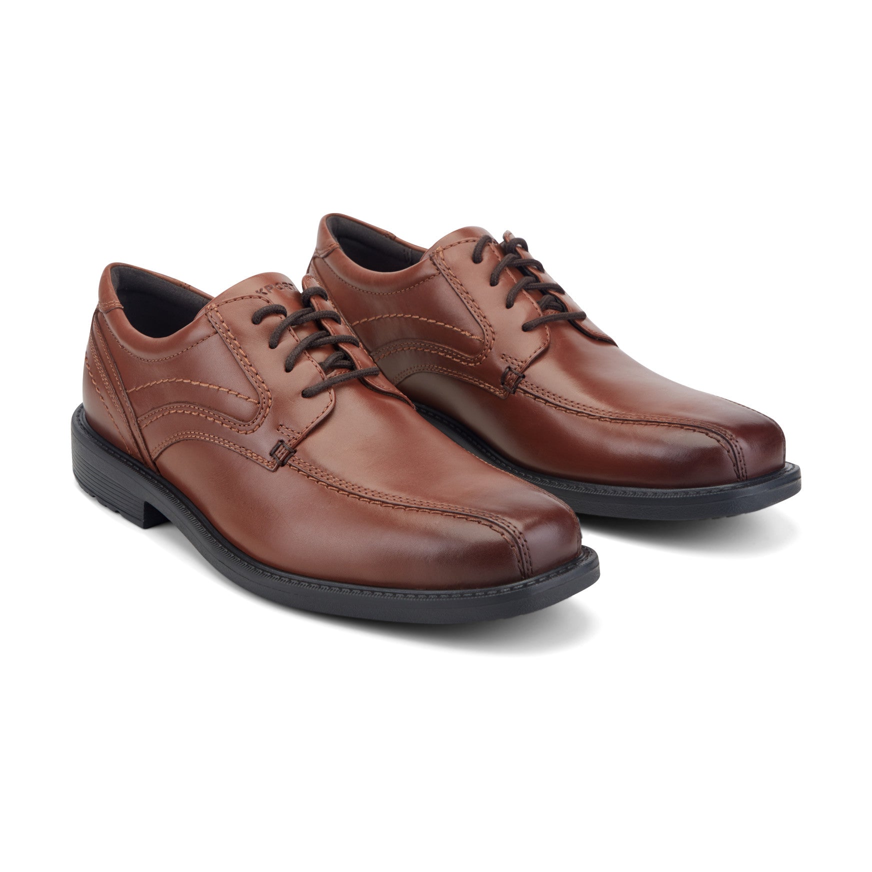 Men's Style Leader 2 Bike Toe Oxford - New Brown Gradient Leather