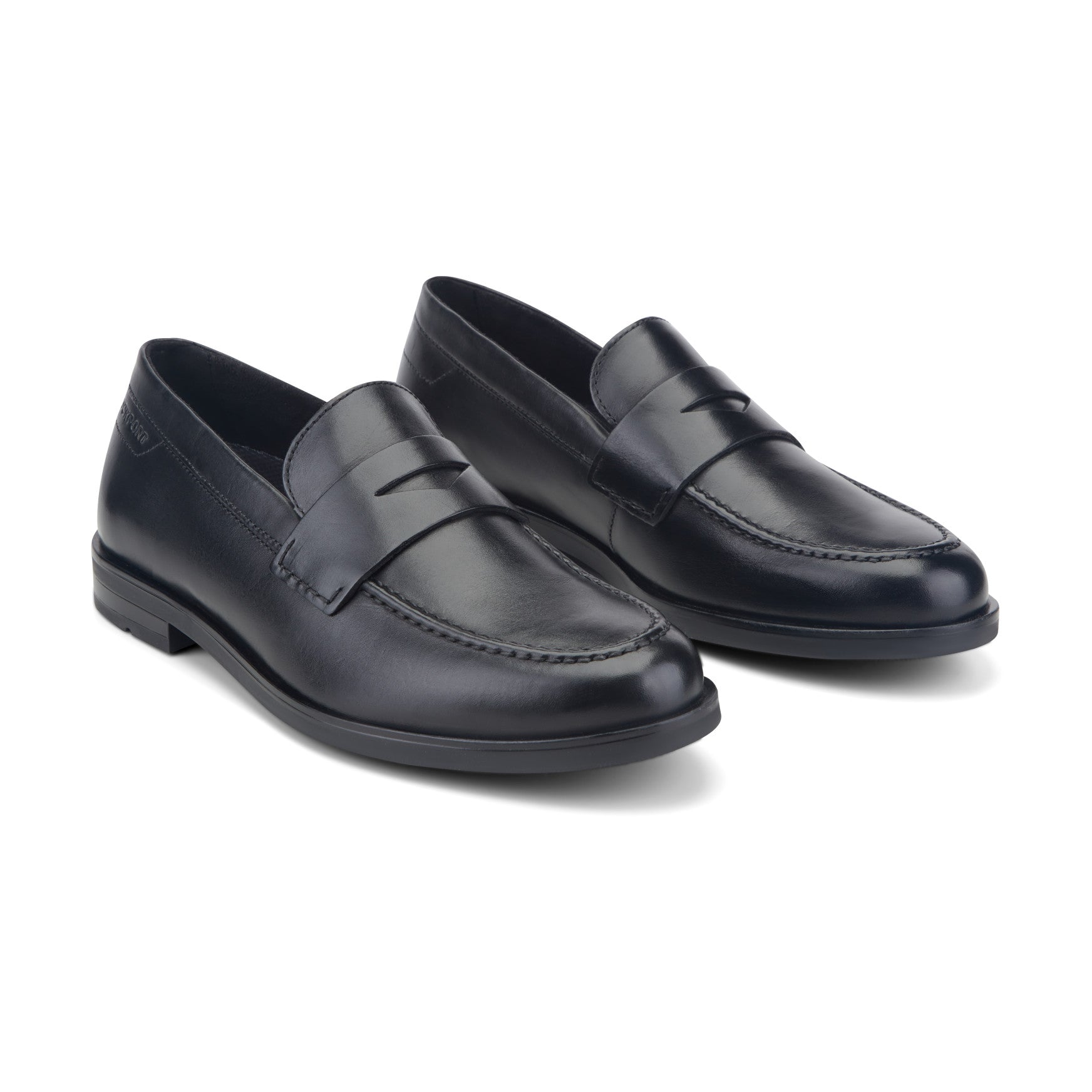 Men's Sutton Penny Loafers - Black Leather Men's Sutton Penny Loafers - Black Leather