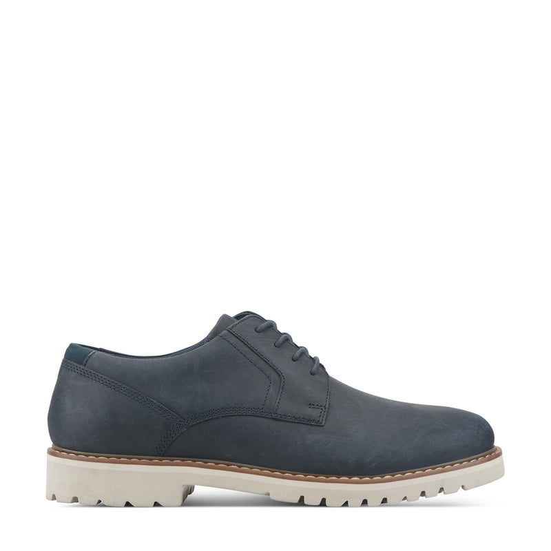 Men's Maverick Plain Toe Oxford - New Dress Blues Leather | Rockport Men's Maverick Plain Toe Oxford - New Dress Blues Leather | Rockport