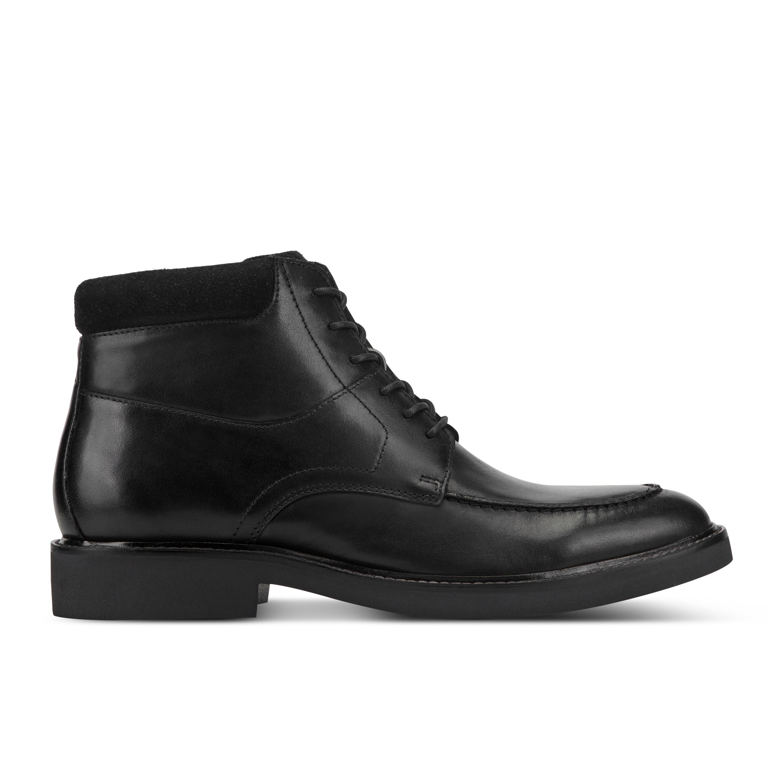 Men's Macklin Moc Toe Lace-Up Leather Boots