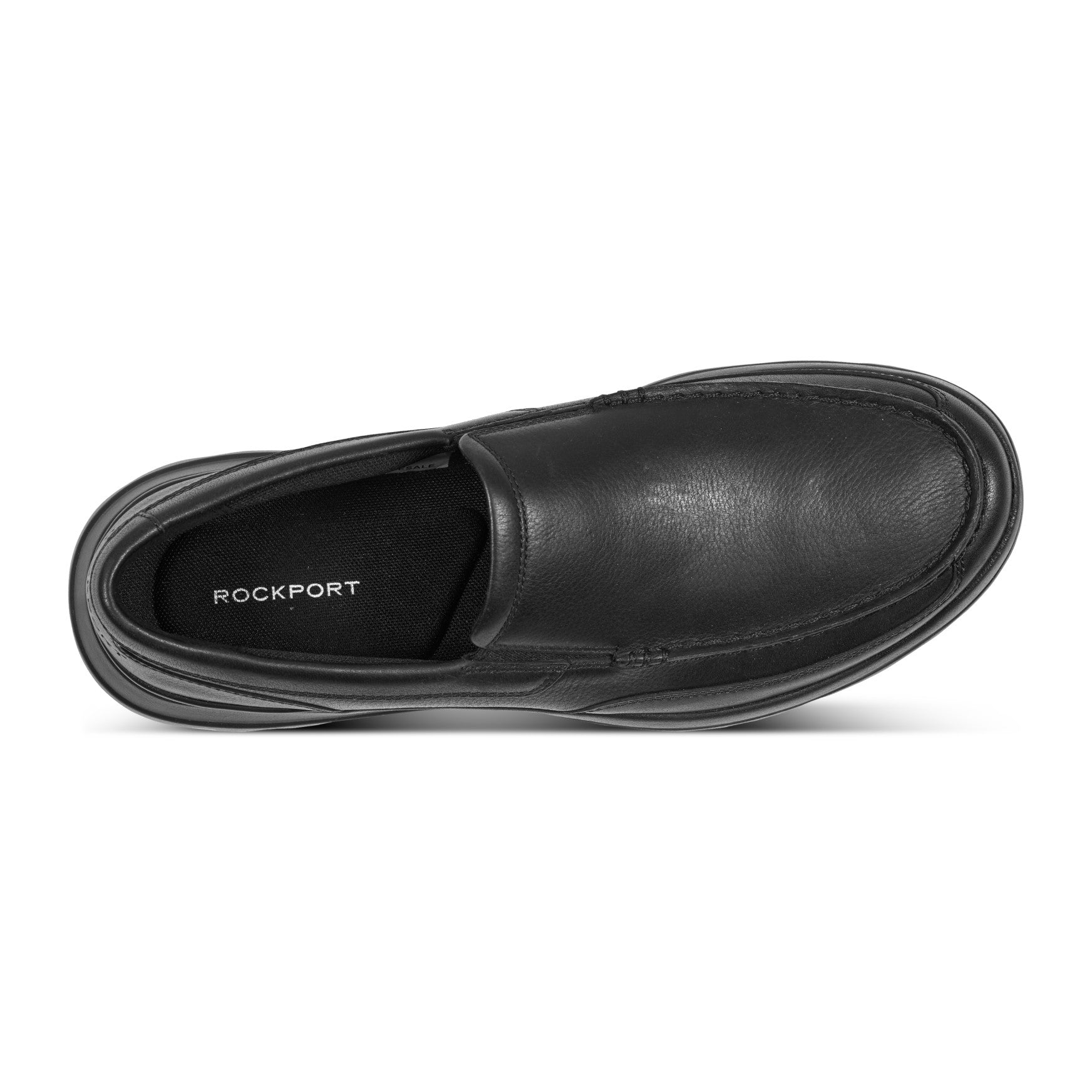 Stfuぺージ Men's Junction Point Slip-Ons - Black Leather | Rockport