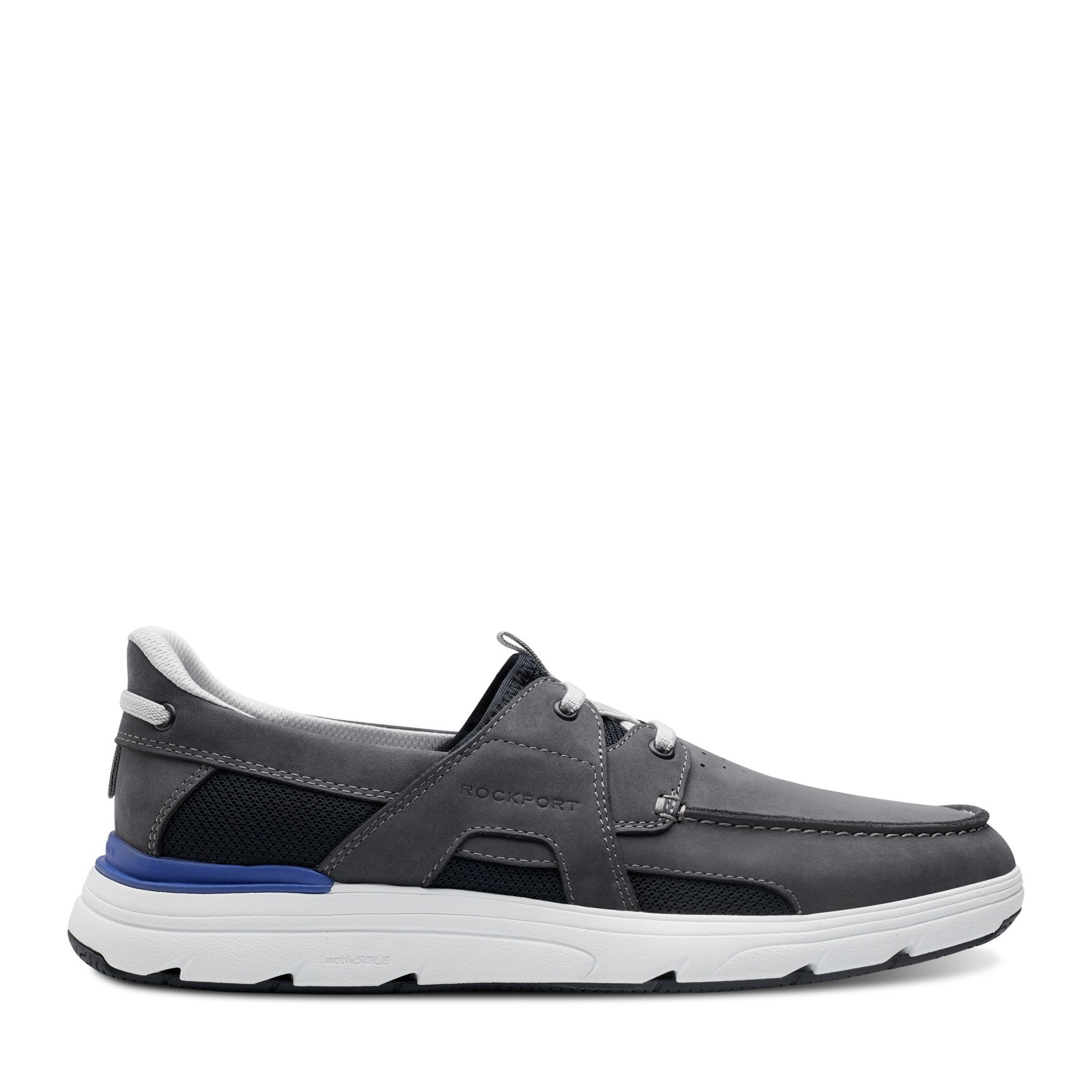Men's Seadon Step Activated Sneakers - Dark Blue Nubuck | Rockport