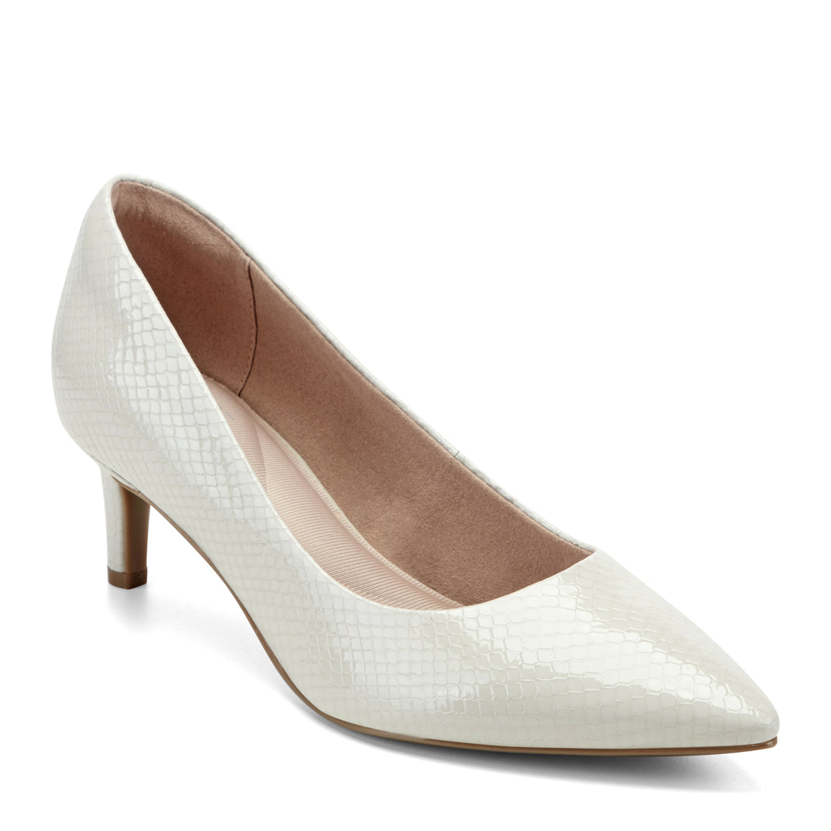 Women's Cindy Total Motion Pumps - Light Gray Leather | Rockport