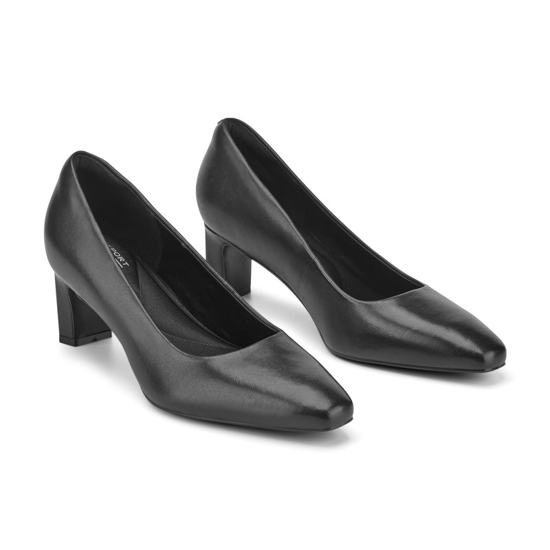 Rockport Total Motion Merida 11 Women's Black Leather Rockport Total Motion Merida 11 Women's Black Leather