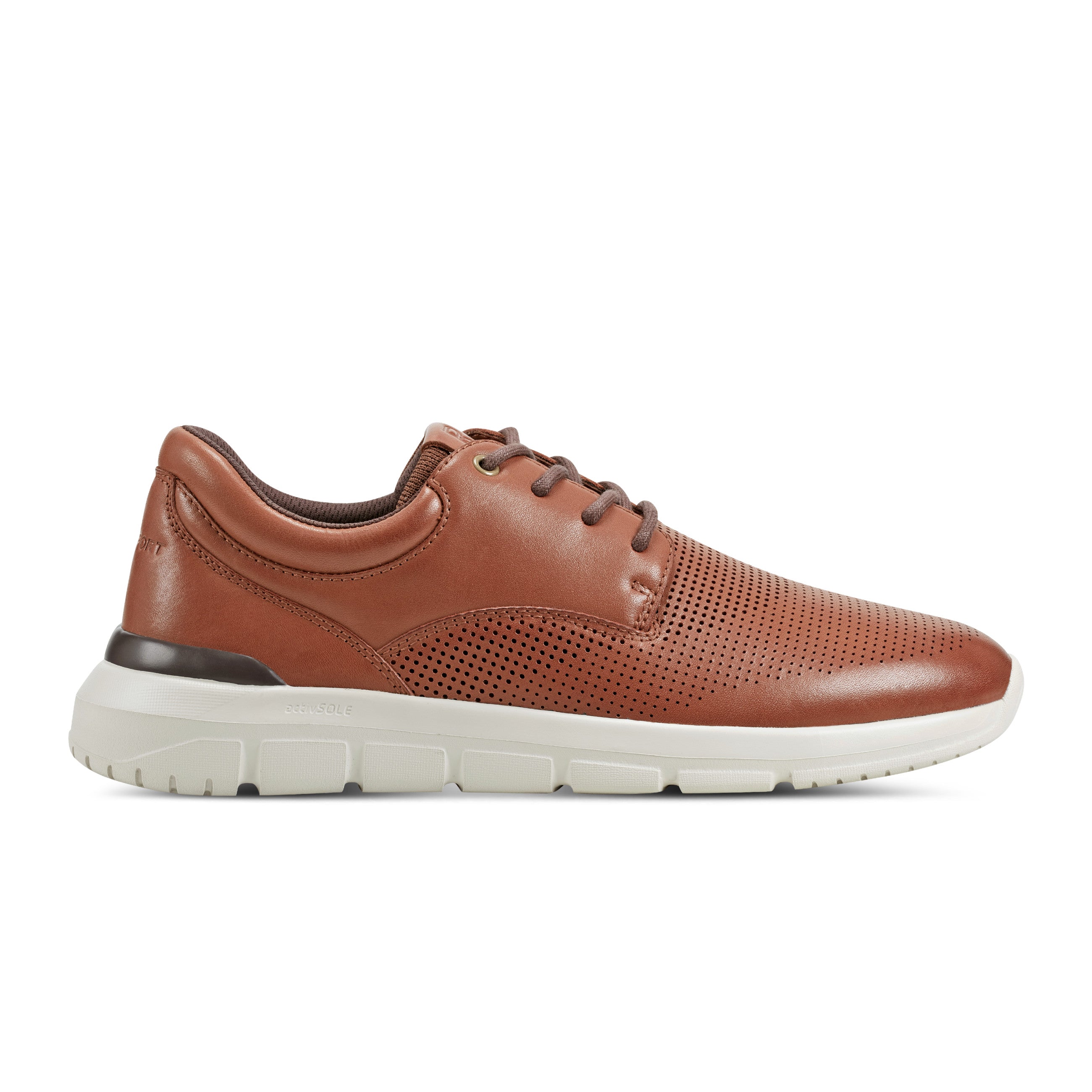 Men's Jaimie Lace-up Sneakers Natural Rockport
