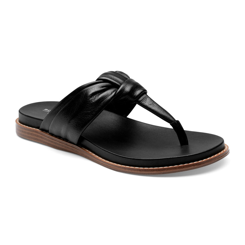 Women's Osarra Open Toe Thong Casual Flat Sandals