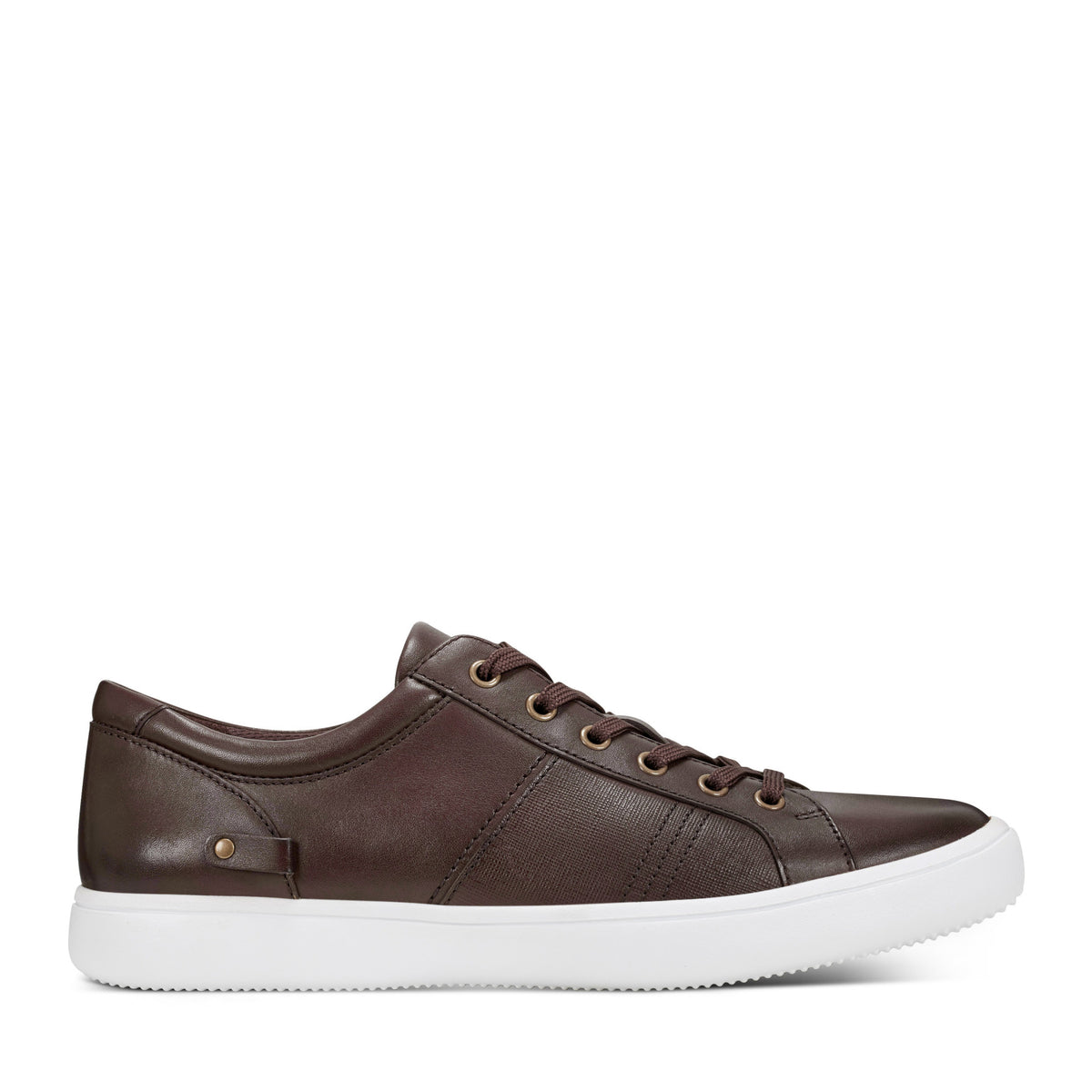 ROCKPORT MEN\'S COLLE TIE SNEAKER, NATURAL LEATHER, 13 WIDE Rockport Men main image 2