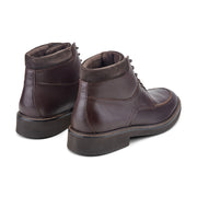 Men's Macklin Moc Toe Lace-Up Leather Boots