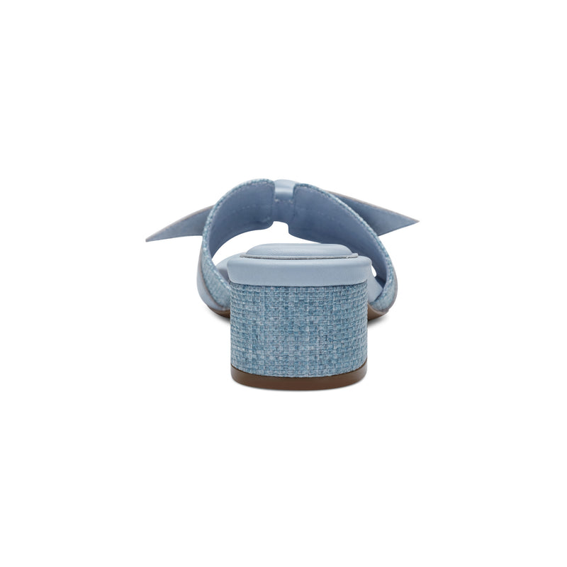 Women's Carsie Block Heel Square Toe Slip-on Sandals