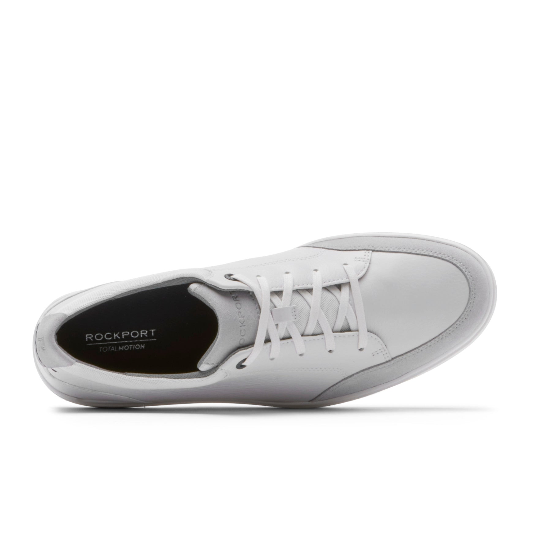 Men's Total Motion Court Blucher Lace-up Casual Sneakers - White
