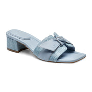 Women's Carsie Block Heel Square Toe Slip-on Sandals