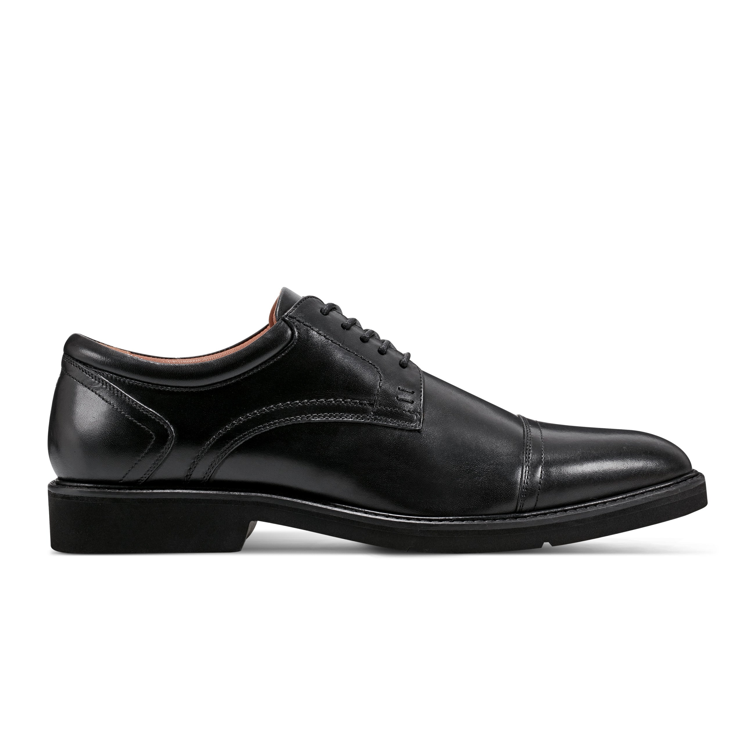 Men's Findlay Dress Lace-up Almond Toe Oxfords Black Rockport