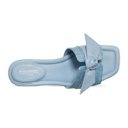 Women's Carsie Block Heel Square Toe Slip-on Sandals