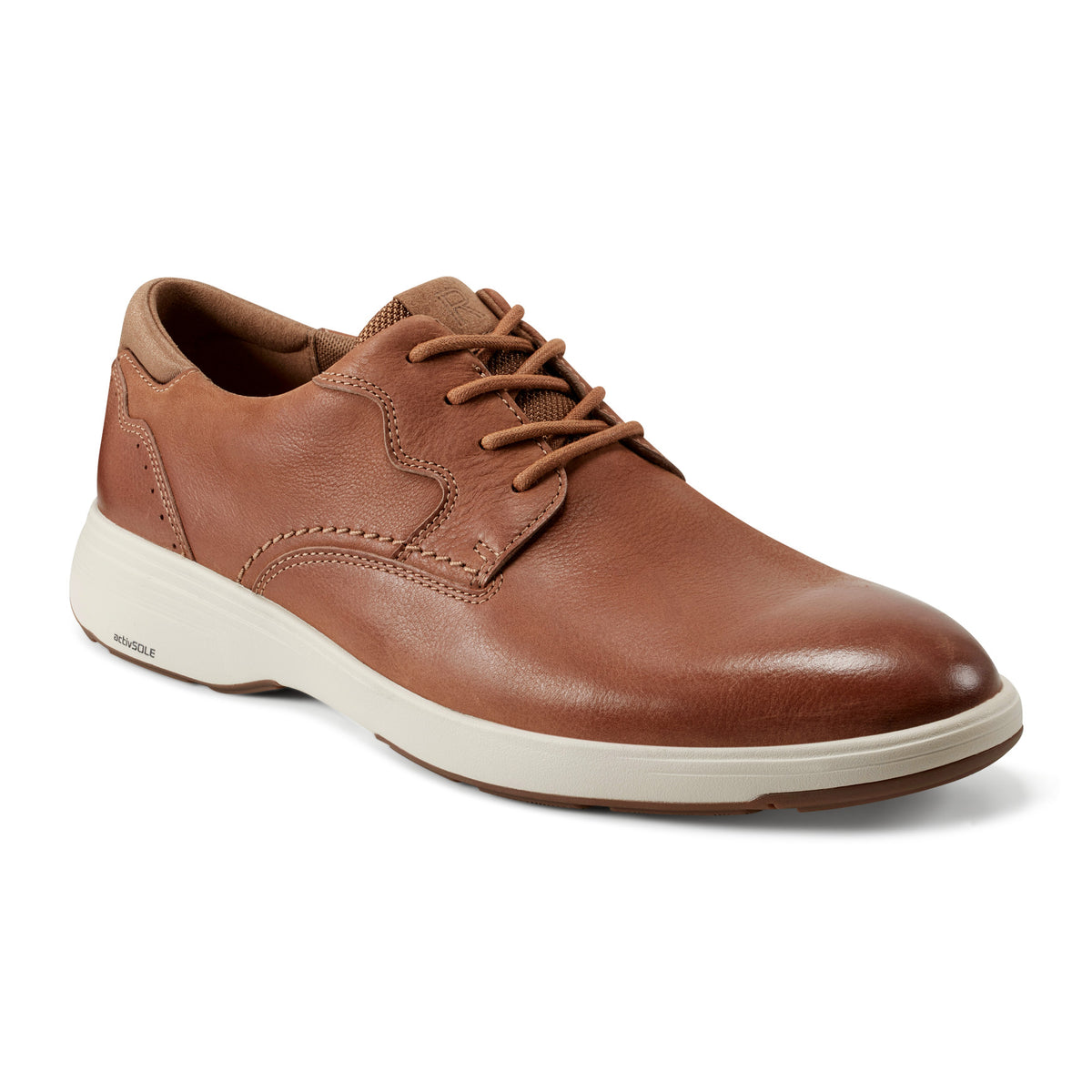 Rockport Floran Dress Shoes Men\'s Size 13 Brown Leather Oxford Lace Up Classic Men main image 4