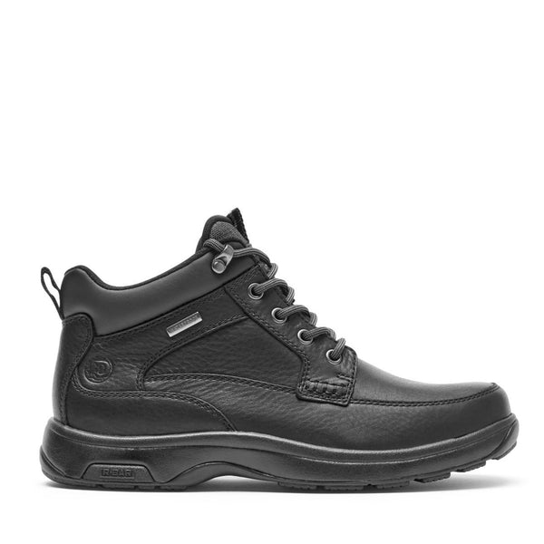 【値下げ】OMMO／VOLUME HEAD SABOT BOOTS ブラック Men's 8000 Waterproof Mid Boot - Black Leather | Rockport