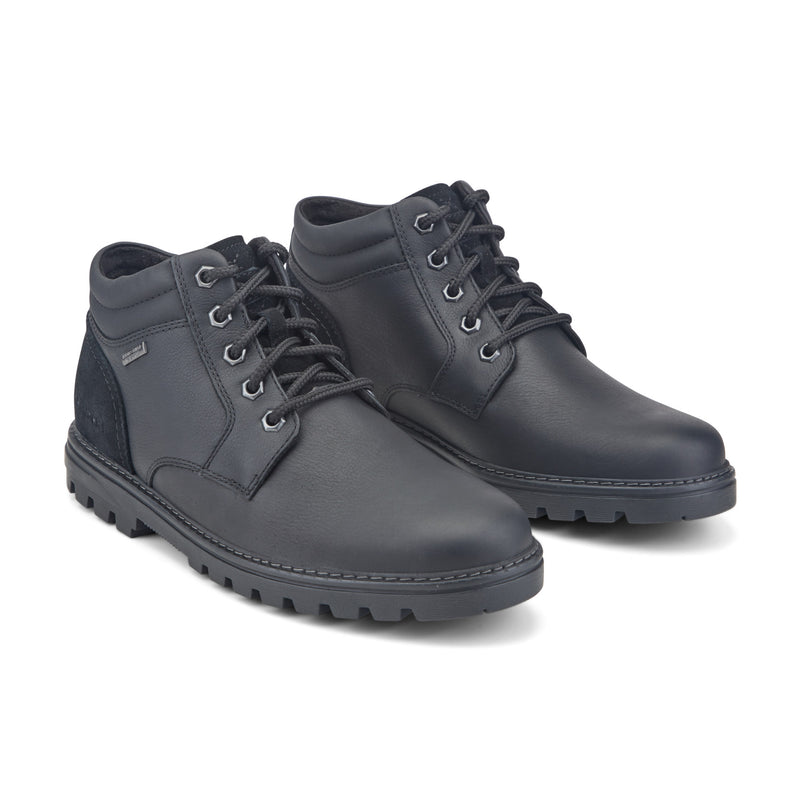 Men's Weather or Not Waterproof Boot - Black Leather | Rockport Men's Weather or Not Waterproof Boot - Black Leather | Rockport