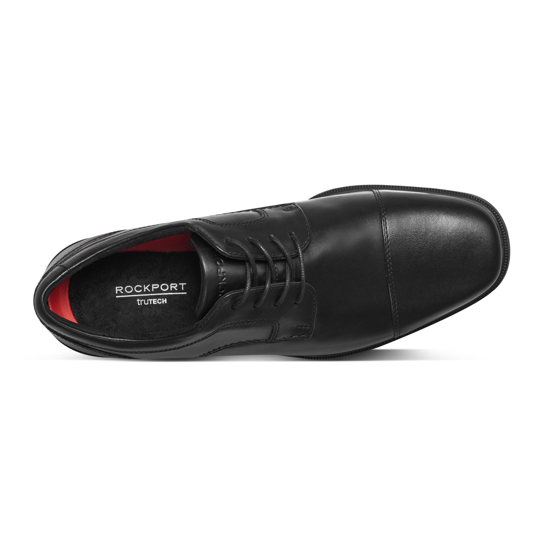 Men's Taylor Waterproof Cap Toe Oxford - Black Leather | Rockport