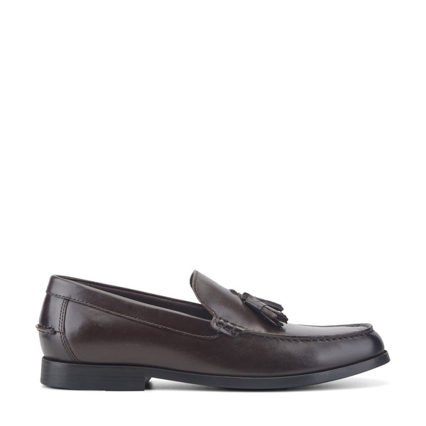 Men's Whitlaw Tassel Loafers - Dark Brown Leather | Rockport