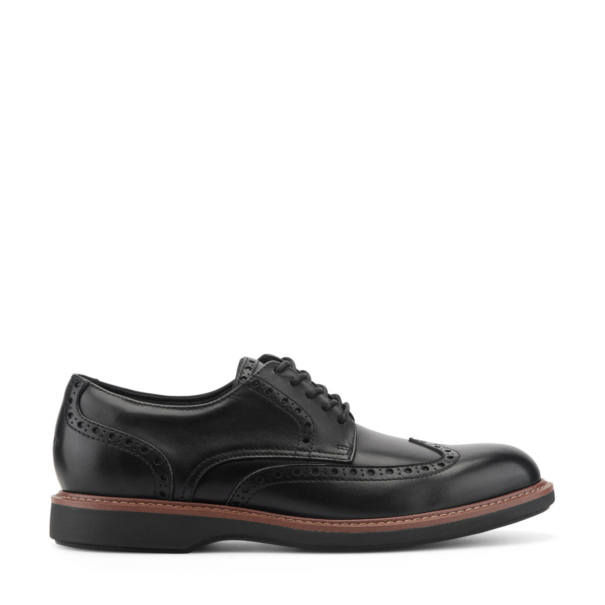 Rockport Men’s SP Wing Tip Oxford Black Leather, Size 10 M Rockport Men main image 3