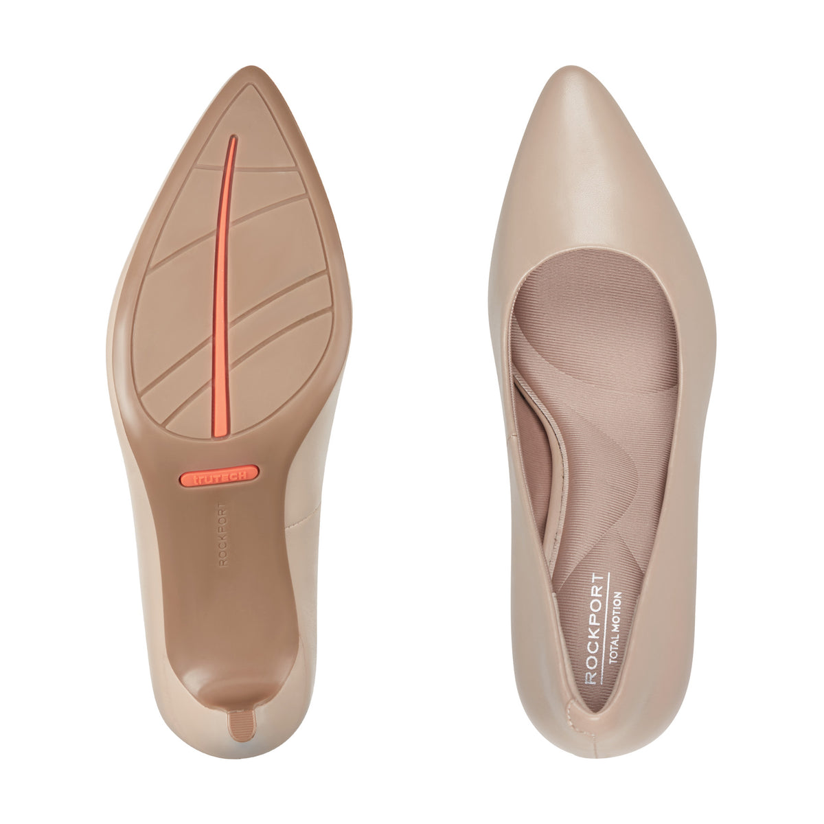 Women's Juliet Total Motion Dress Pumps - Light Natural Leather | Rockport