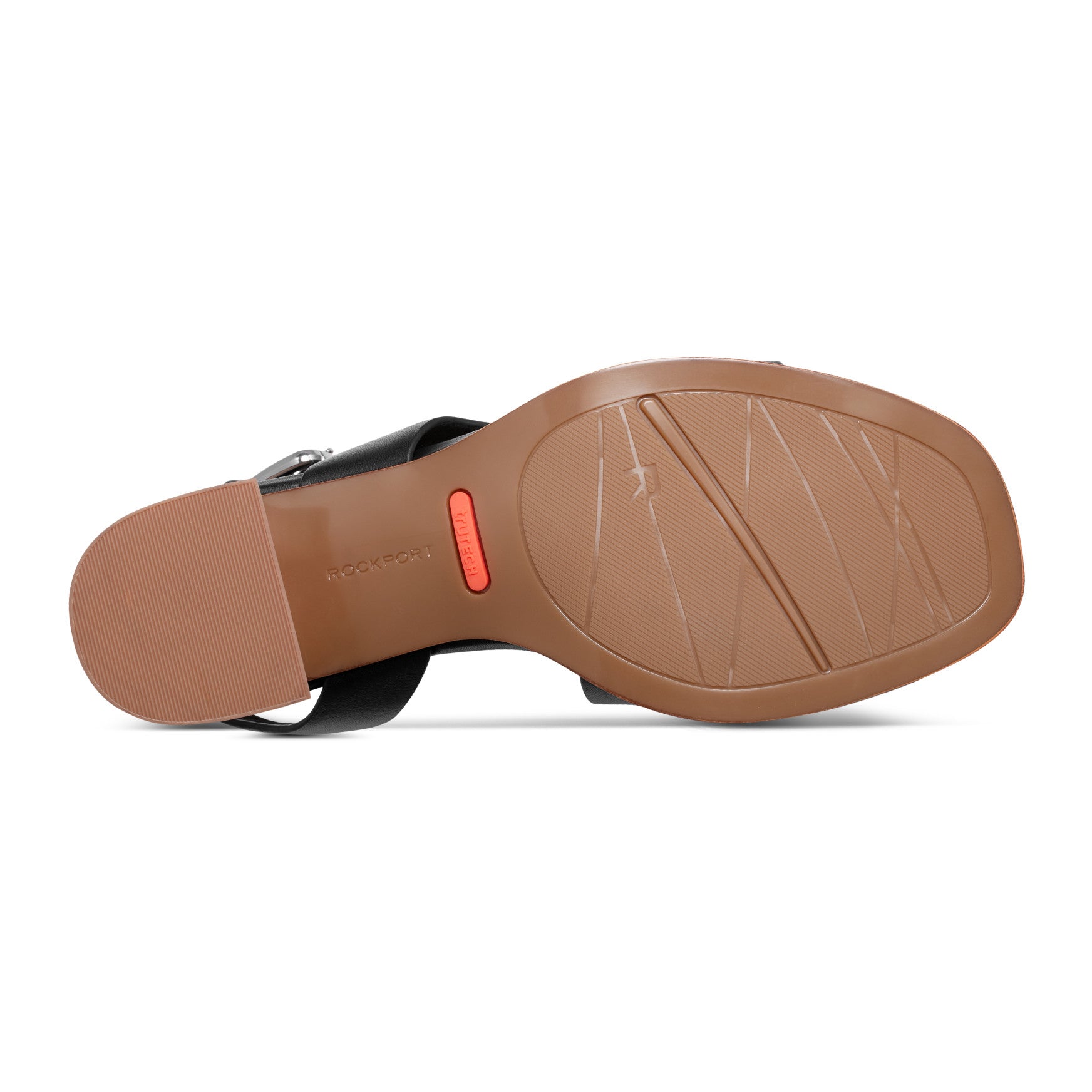 Women's Hennly Block Heel Square Toe Dress Sandals - Black | Rockport