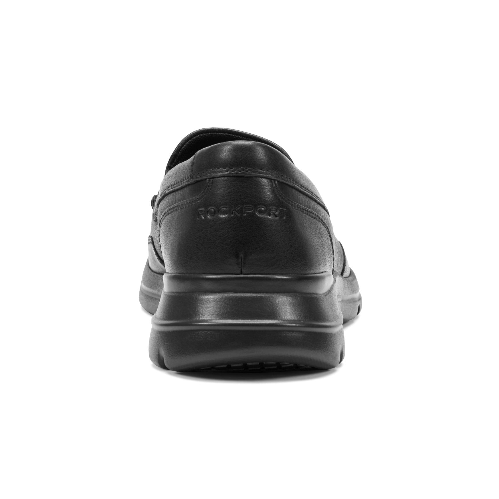 Men's Junction Point Slip-Ons - Black Leather | Rockport